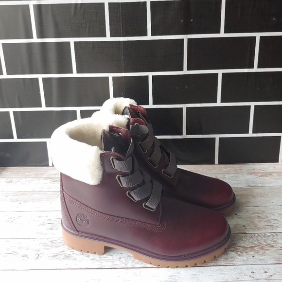 Timberland Women's Jayne wp Convenience Boots Burg - Picture 3 of 5